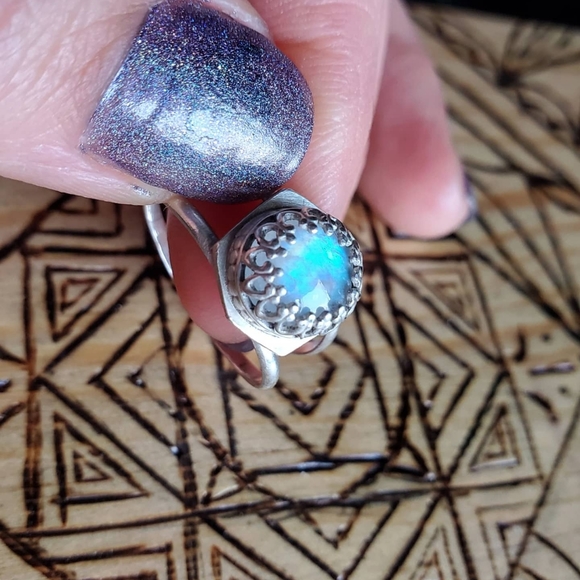 🌛 Moonstone Ring 🌜 - Picture 2 of 2